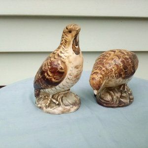 Quail figurines